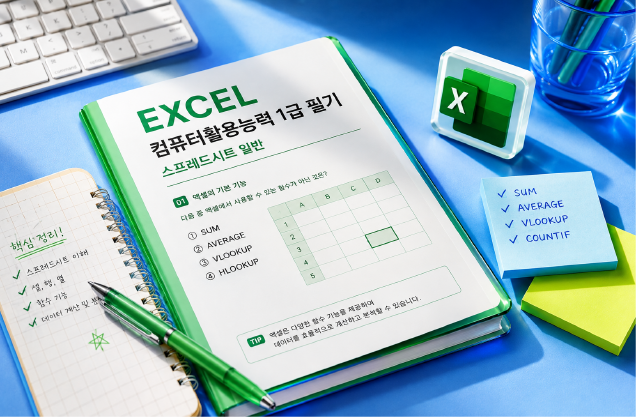 컴퓨터 활용 능력 1급 필기 - 스프레드시트